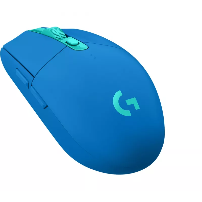 LOGITECH G305 LIGHTSPEED belaidė žaidimų pelė – MĖLYNA – EER2