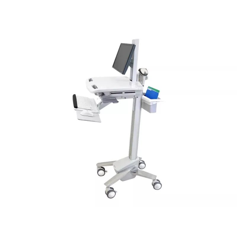 Multimedijos vežimėlis Ergotron StyleView EMR su LCD pasukimo mechanizmu