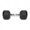 Gumuoti ketaus hanteliai HEX 2x10 kg REBEL ACTIVE