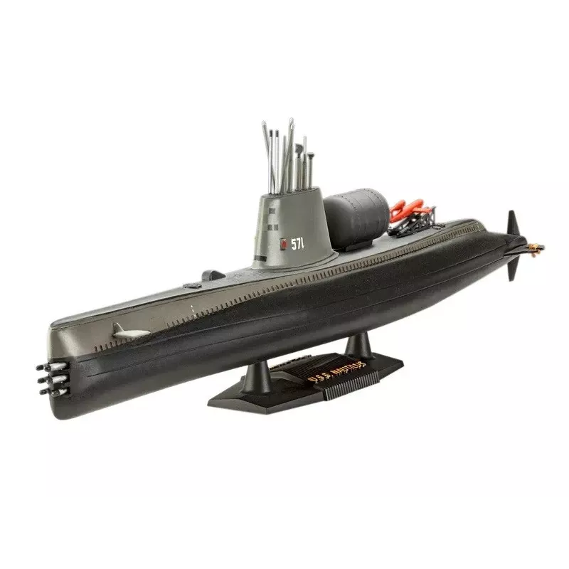 Plastikinis laivo modelis REVELL U.S.S. Nautilus masteliu 1:305, rinkinys 05184