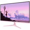 Kompiuterio monitorius Arozzi Nova 32 coliai (80 cm) 2560×1440 Quad HD LED 1 ms 16:9 Rožinė su garsiakalbiais ir VESA