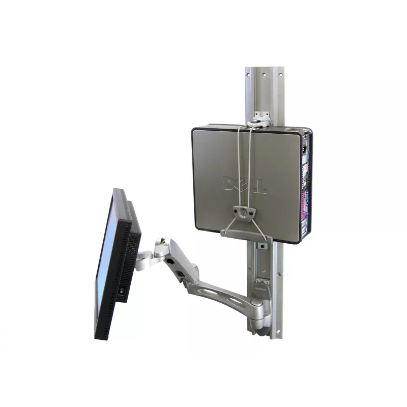 Prie stalo tvirtinamas procesoriaus laikiklis Ergotron Universal CPU Holder