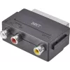 SpeaKa Professional RCA / SCART adapteris [3x RCA lizdas - 1x SCART kištukas] Juodas (SP-7869904)