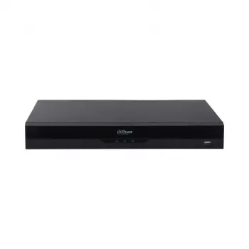 Tinklo vaizdo registratorius DAHUA NVR4208-8P-EI — 8 kanalų NVR su 8 PoE prievadais, 180/256 Mbps pralaidumas, maks. 16 TB saugykla