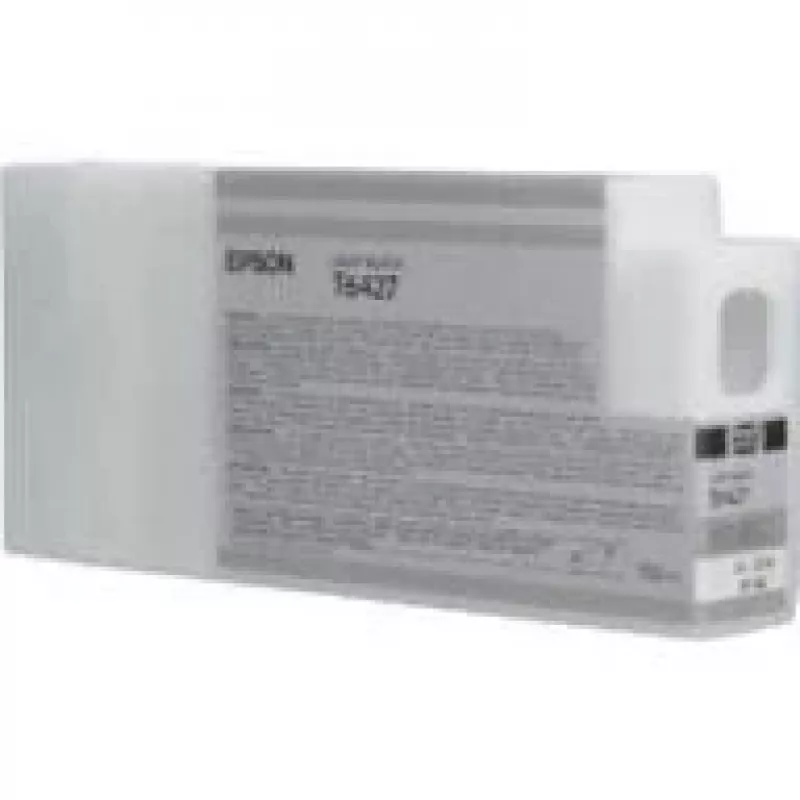 Epson T6427 šviesiai juoda rašalo kasetė (150 ml), standartinė išeiga, šviesiai juoda, pigmentinis rašalas, 150 ml, 1 vnt.