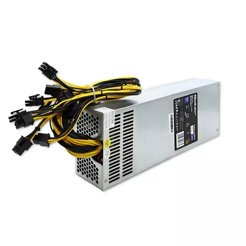 Qoltec 50177 PCI-E maitinimo blokas Smart 1600W | 80 Plus Gold - duomenų gavyba