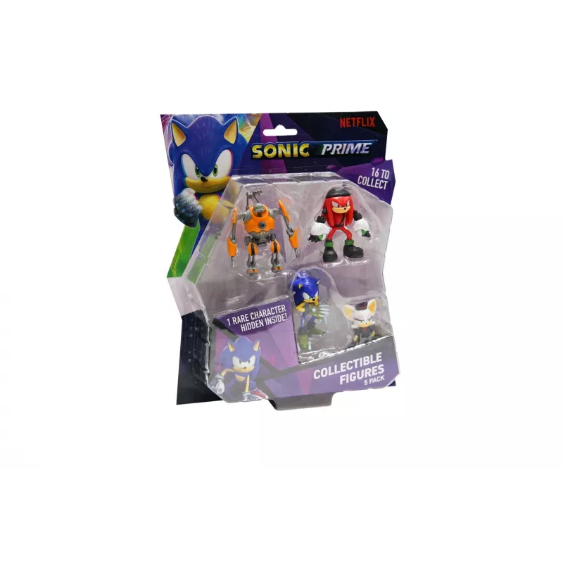 SONIC PRIME - 5 mišrių figūrėlių rinkinys