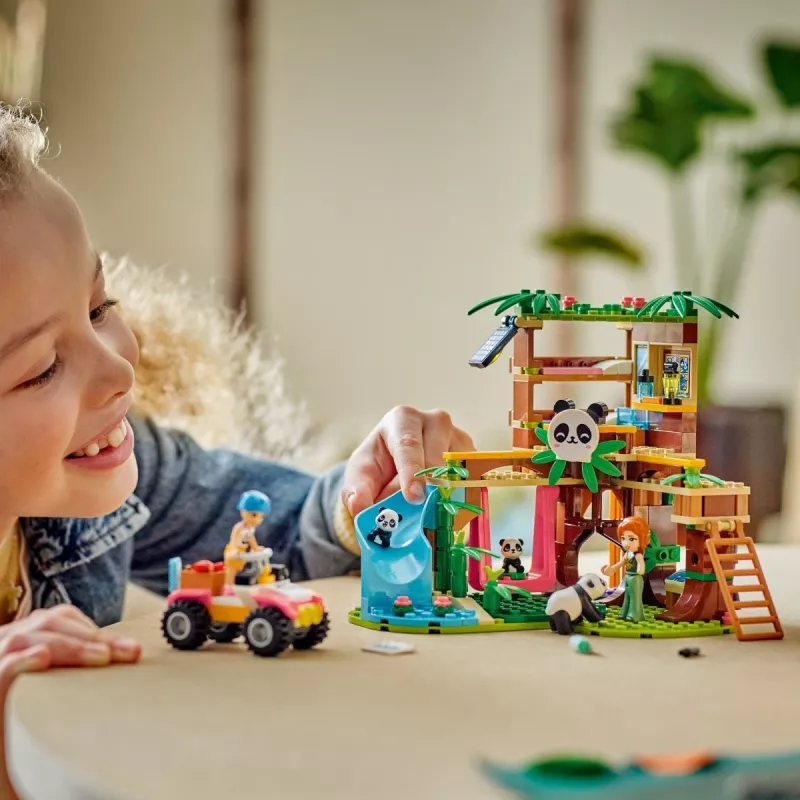 LEGO FRIENDS 42648 Pandų prieglauda – gyvūnų priežiūra