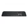 Belaidė pilno dydžio klaviatūra Logitech Master MX Keys S — Grafitinė, Bluetooth ir 2,4 GHz (Nano), USB-C įkraunama, apšviesta, QWERTY US International