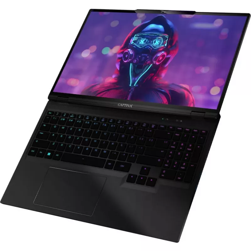 Captiva Advanced Gaming I86-221 86221 Gaming-Notebook 38,9 cm (15,3) 2560x1600 - Intel Core i7-13620H - 1TB SSD - GeForce RTX 4050 - HDMI/USB-C - Windows 11 Home - Juoda (86221)