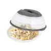 Maisto gaubtas JATA HACC4530 Pilkas Baltas Apvalus 26 cm