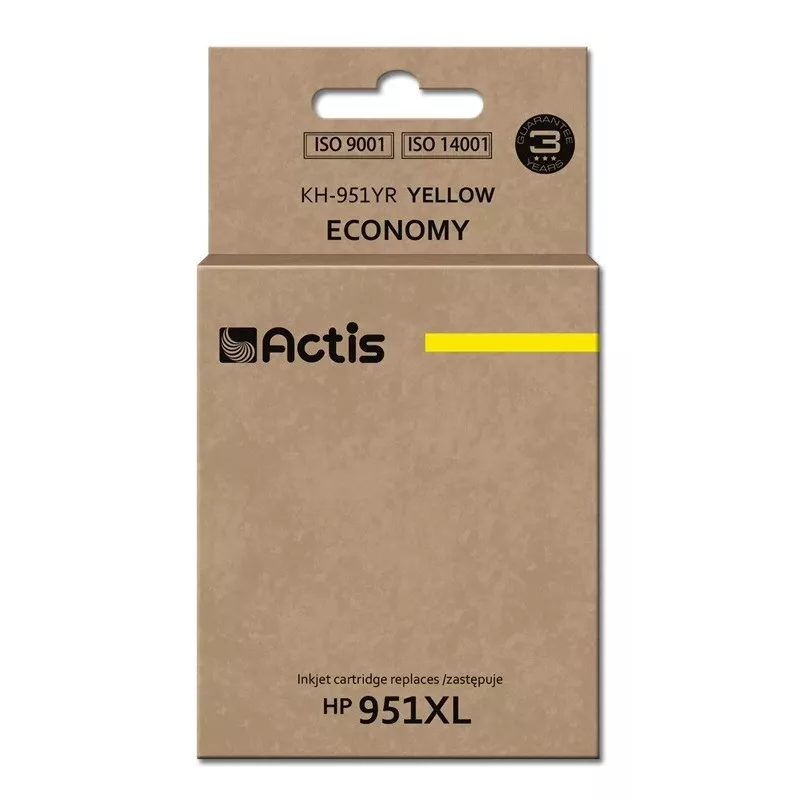 Actis KH-951YR rašalas (pakaitalas HP 951XL CN048AE; Standartinis; 25 ml; geltonas)