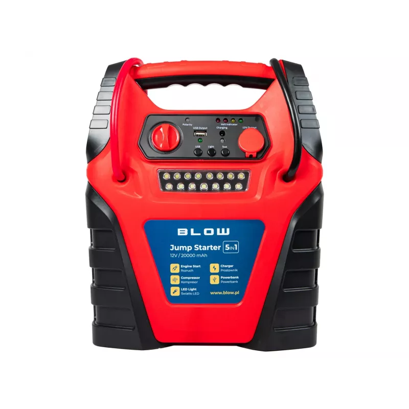 Jump Starter compressor rectifier 5in1