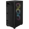 Corsair RGB AIRFLOW PC korpusas 2000D Juoda Mini-ITX maitinimo šaltinis neįtrauktas SFX
