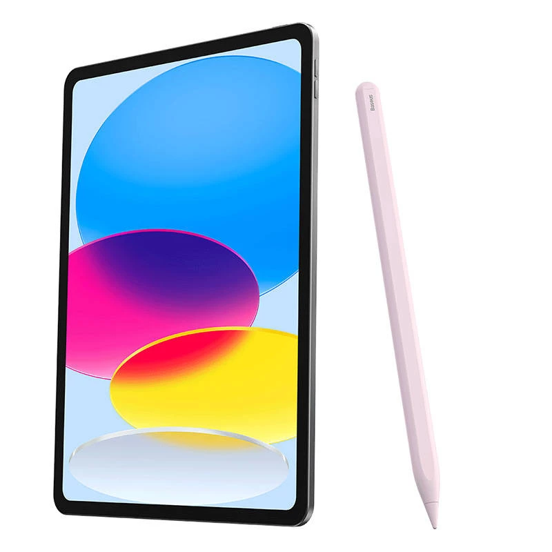Stylus Baseus Smooth Writing SXBC060104 — belaidis įkrovimas, rožinis