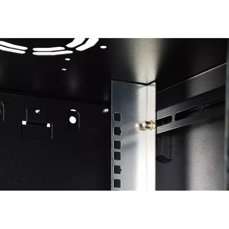 Sieninis stovas spintelė DIGITUS Dynamic-N 12U, 600x450 mm (PxG), IP20, raktinis užraktas, nesurinkta