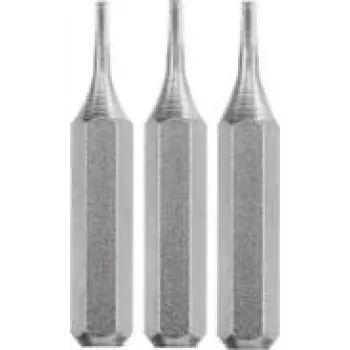Atsuktuvų antgalių rinkinys KWB 128340 — 3 vnt., Pentalobe tipo antgaliai, 28 mm ilgio