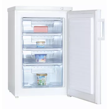 Goddess | Šaldiklis | GODFSC085TW9E | Energinio efektyvumo klasė E | Vertikalus | Pastatomas | Aukštis 85 cm | Bendras grynasis tūris 91 l | Baltas