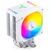 CPU aušintuvas Jonsbo CR-1400 EVO ARGB White su 140 mm ARGB ventiliatoriumi