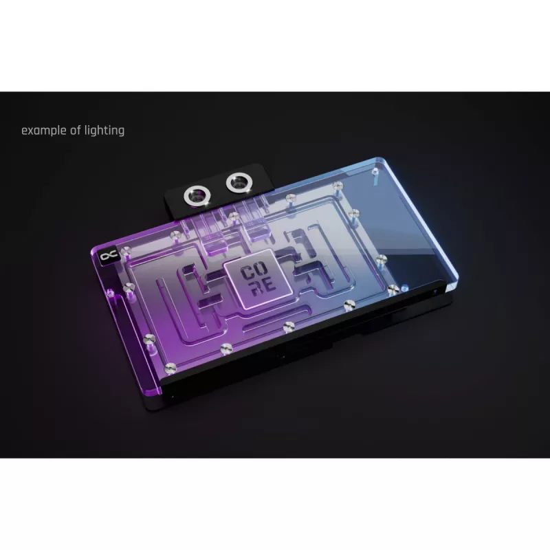 Grafikos plokštė Alphacool Core GeForce RTX 5090 Gaming+ 10293 permatoma sidabrinė