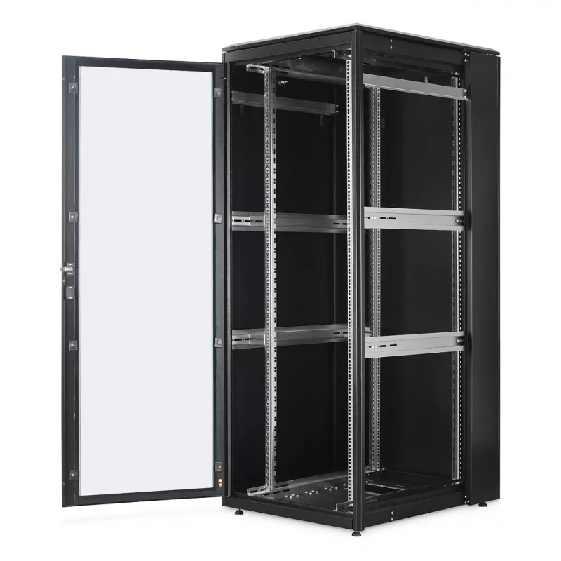Tinklo spinta DIGITUS Unique Light serija 42U 800×1000 mm (P×G) laisvai pastatoma, 800 kg, IP20, rakto užraktas