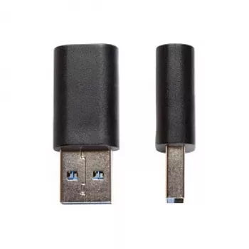 Alcasa USB-AD300 kabelio adapteris USB 3.0 / USB 3.1 (1-os kartos) A USB C juodas (USB-AD300)