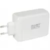 ALLNET maitinimo blokas PSU-GaNPD-USB-1A3C-200W — 200 W GaN USB įkroviklis, 1× USB-A, 3× USB-C