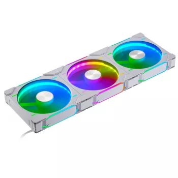“PHANTEKS D30-140 140mm ARGB korpuso ventiliatoriai balti 3 vnt. pakuotė”