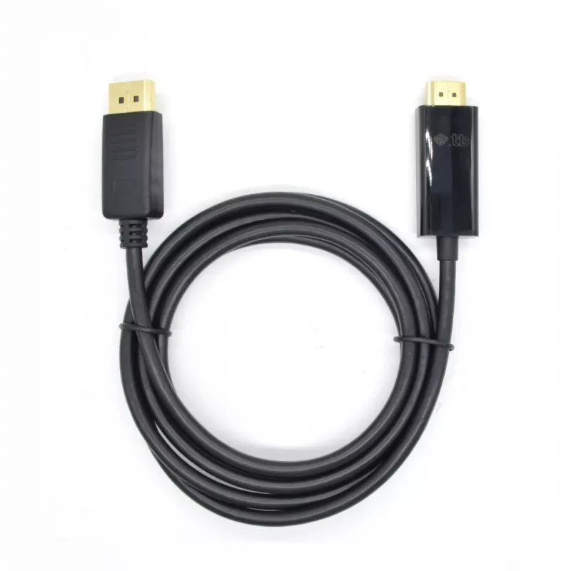 DisplayPort į HDMI kabelis TB AKTBXVDMHMDP18B 1,8 m, juodas