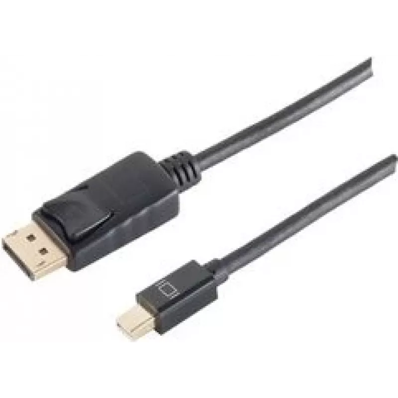 DisplayPort laidas ShiverPeaks BS10-52025 1 m Mini DisplayPort juodas