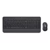 Logitech Signature MK650 Combo verslui belgiškas pilno dydžio belaidis klaviatūros ir pelės rinkinys