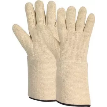 Karščiui atspari pirštinė Honeywell RQE9607A TerryHeavy 36 cm balta – karščiui atspari apsauginė pirštinė