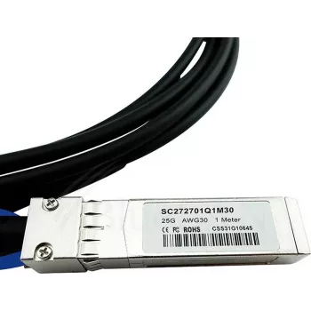 SFP28 Direct Attach kabelis CBO SFP28-DAC-5M-LC-BL 5 m vyriškas-vyriškas 25 Gbit/s