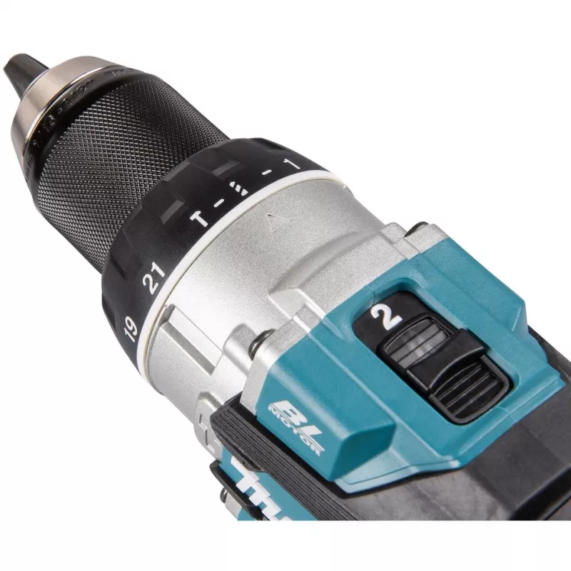 Makita DHP489RTJ atsuktuvas/suktuvas su smūgiu 1800 RPM Juoda, Mėlyna