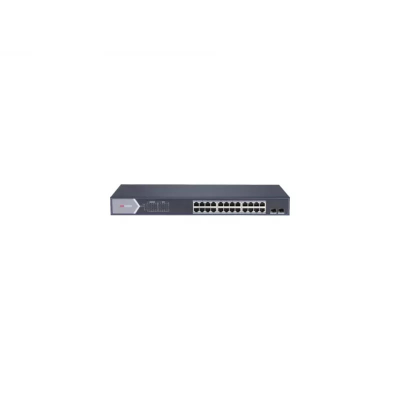 Hikvision DS-3E1526P-SI 24 prievadų gigabitinis išmanusis PoE komutatorius