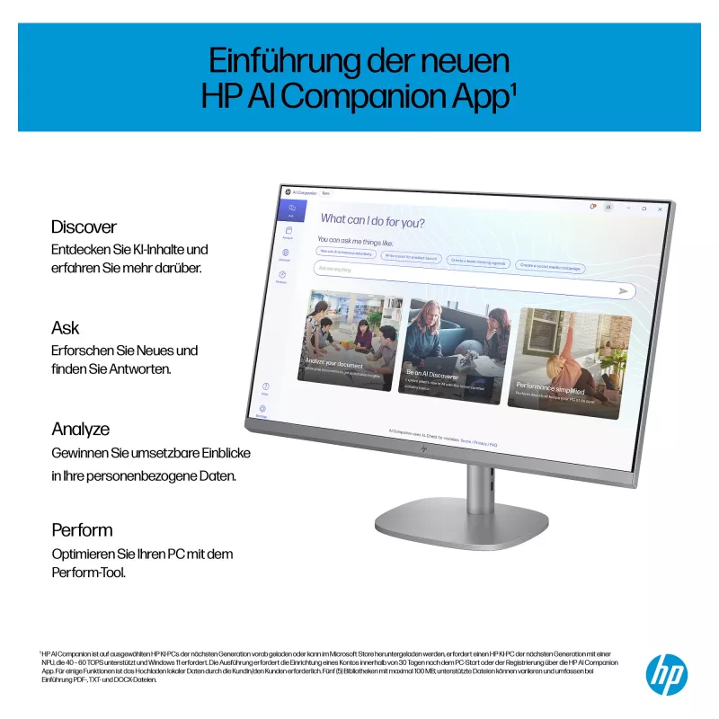 HP OmniStudio X All-in-One 27-cs0077ng (Sidabrinis. Windows 11 Home 64 bitų)