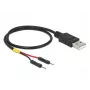 USB laidas DeLOCK 85402 0,3 m USB A juodas