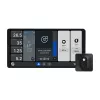 Sieninis ekranas Shelly Wall Display X2 WiFi/BLU juodas su D&J – dvigubas valdymo pultas