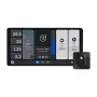 Sieninis ekranas Shelly Wall Display X2 WiFi/BLU juodas su D&J – dvigubas valdymo pultas
