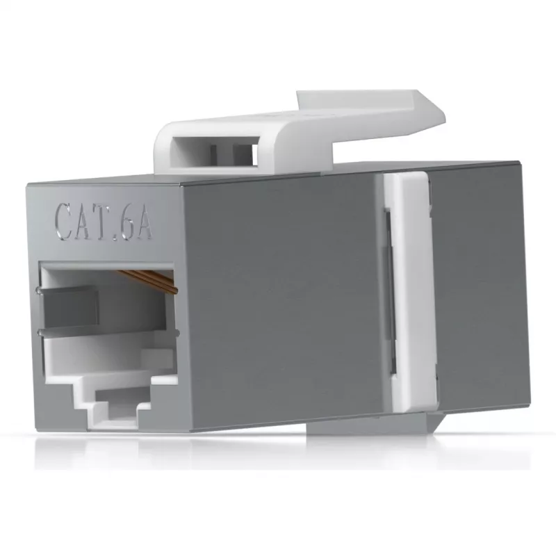 Keystone Coupler Ubiquiti UACC-Keystone-Coupler-C6A plokščias nerūdijantis plienas RJ-45