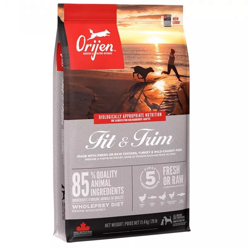 ORIJEN Fit & Trim - sausas šunų maistas - 11,4 kg