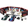 LEGO CITY 60444 F1 garažas su Mercedes-AMG ir Alpine automobiliais