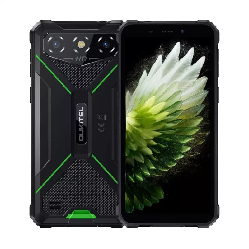 Išmanusis telefonas Oukitel G3 6 colių 4 GB 128 GB 6300 mAh žalias