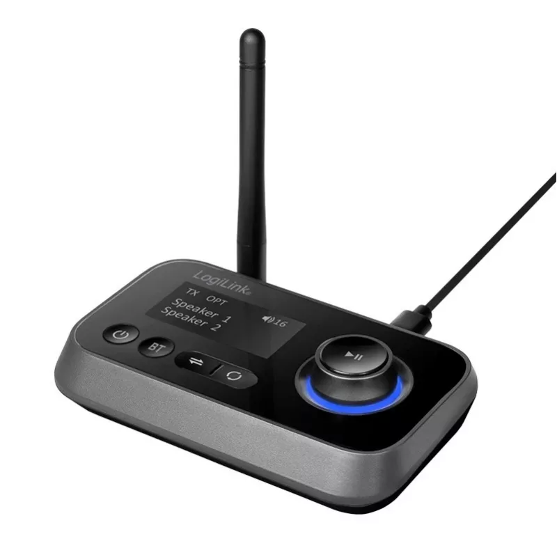 LogiLink BT0062 Bluetooth garso siųstuvas-imtuvas BT 5.0 10 m nuotolis