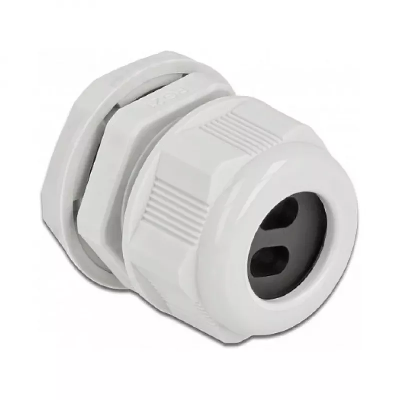 Kabelio sandariklis DeLOCK 60392 Pilkas Plastikinis 2 vnt.