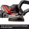 Grindų šlifuoklis EINHELL TP‑RS 18/32 Li BL Solo — 24 000 aps./min, Juoda/Raudona, 1,11 kg
