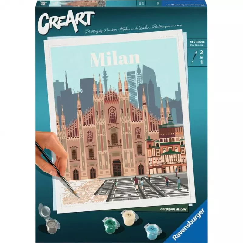 CreArt - Colorful Milan, Painting