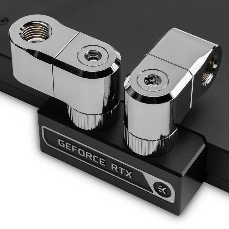 Jungtis EK Water Blocks 3831109893456 Žalvaris Nikelis Sidabrinė 33mm