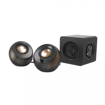Creative Labs Creative Pebble X Plus garsiakalbių rinkinys 30 W Universalus Juodas 2.1 kanalai Bluetooth