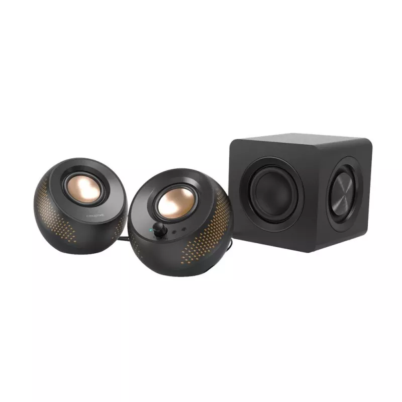 Creative Labs Creative Pebble X Plus garsiakalbių rinkinys 30 W Universalus Juodas 2.1 kanalai Bluetooth